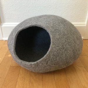 NEW Felted Wool Cat Cave